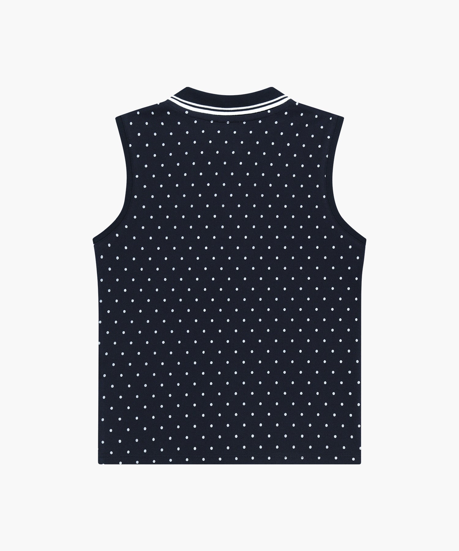 Marithe & Francois Girbaud - Small Classic Logo Pk Collar Sleeveless (Dot) product image 7 | TRAB K-Fashion Australia