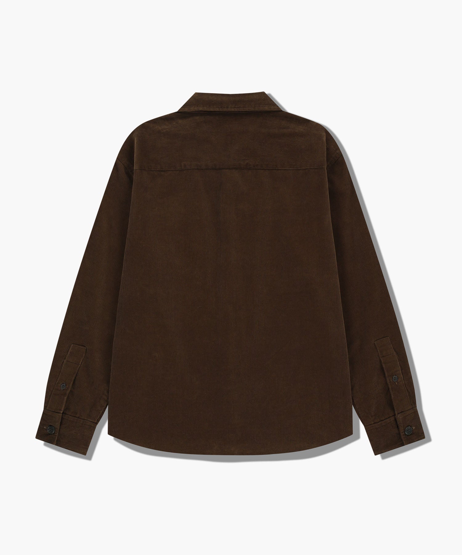 Marithe & Francois Girbaud - Classic Corduroy Shirt (Dark Brown) product image 7 | TRAB K-Fashion Australia