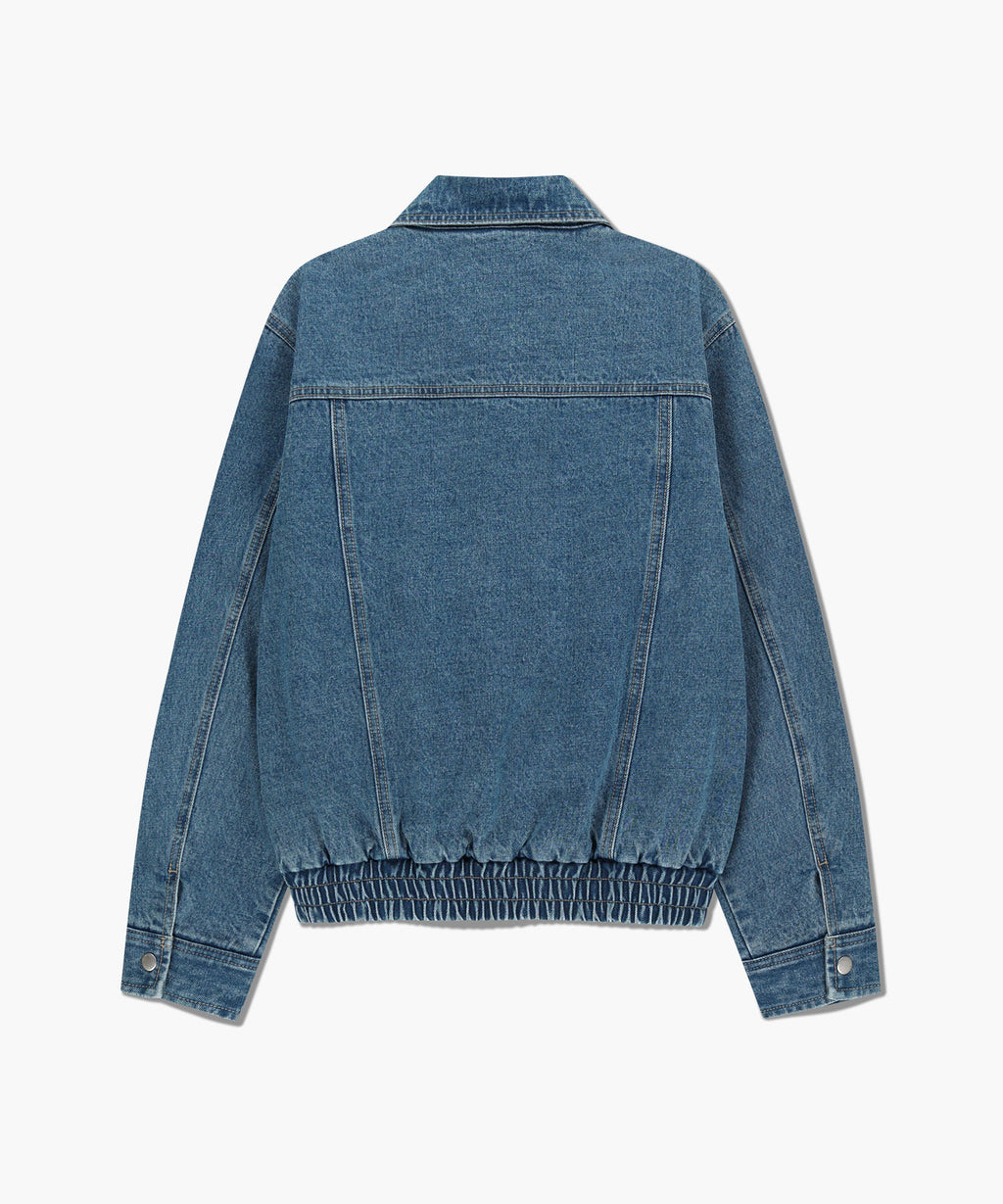 Marithe & Francois Girbaud - Denim Blouson Jacket (Blue) product image 7 | TRAB K-Fashion Australia