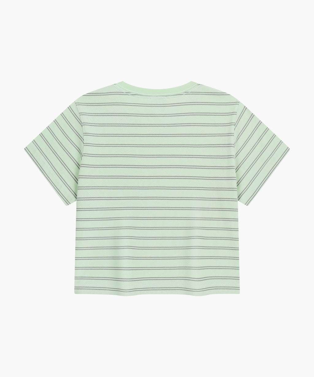 Marithe & Francois Girbaud - Classic Logo Crop Tee (Light Mint) product image 7 | TRAB K-Fashion Australia
