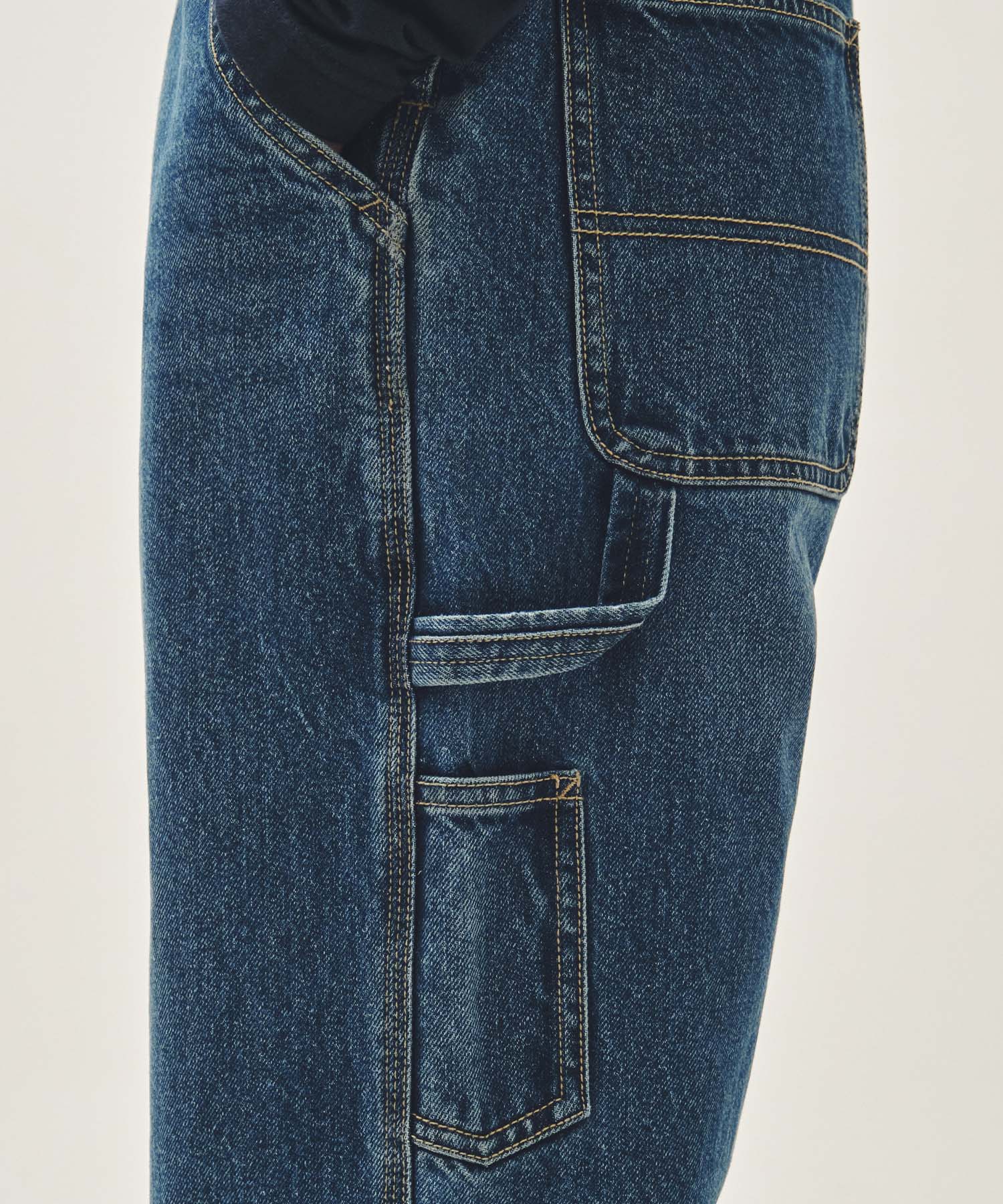 Marithe & Francois Girbaud - Denim Overall Pants (Blue) product image 7 | TRAB K-Fashion Australia