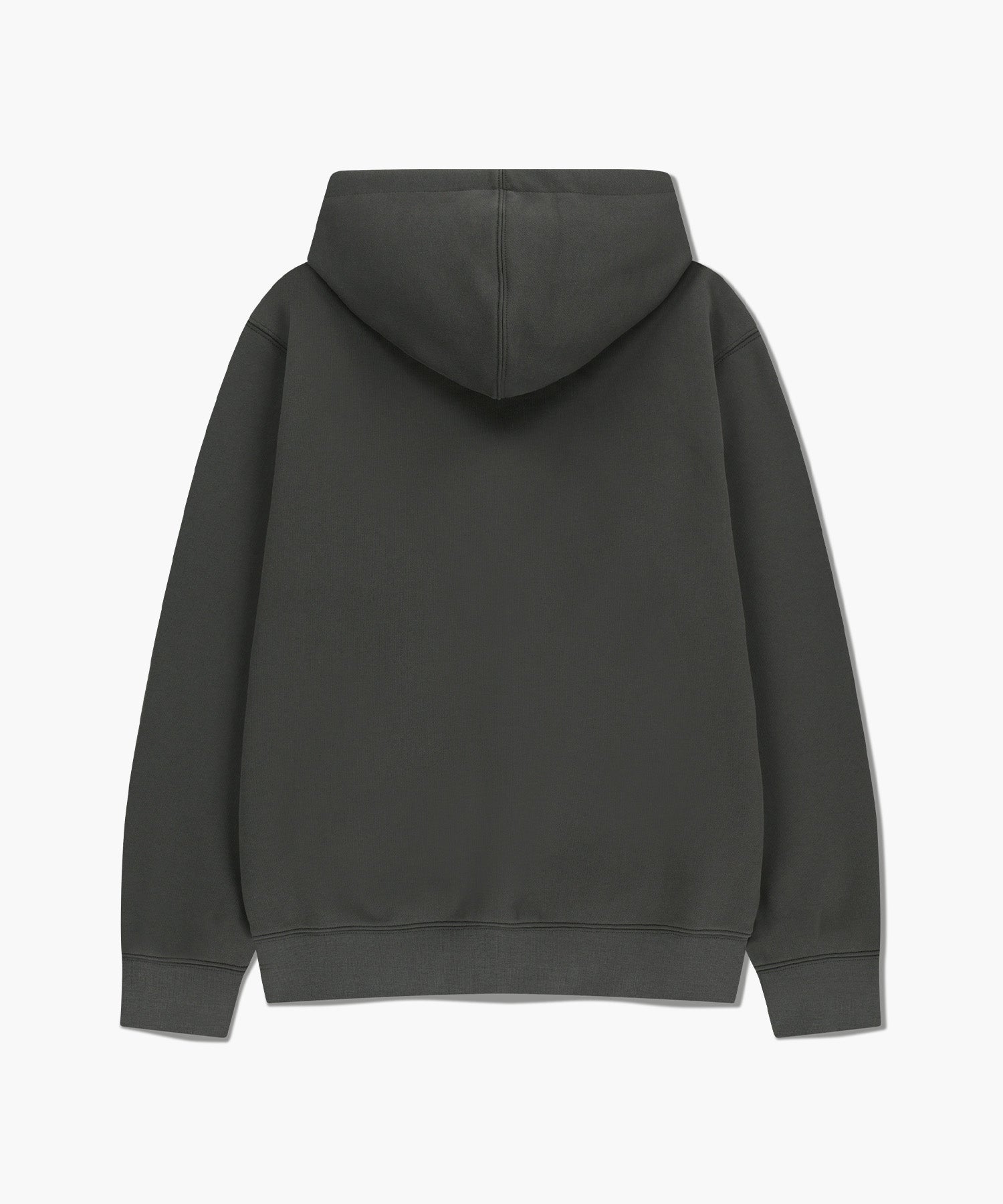 Marithe & Francois Girbaud - Classic Logo Embroidery Hoodie (brushed) (Charcoal) product image 10 | TRAB K-Fashion Australia