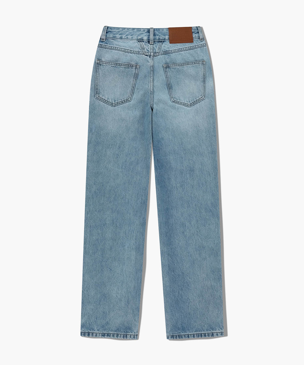 Marithe & Francois Girbaud - Slim Straight Denim Pants (Light Blue) product image 7 | TRAB K-Fashion Australia