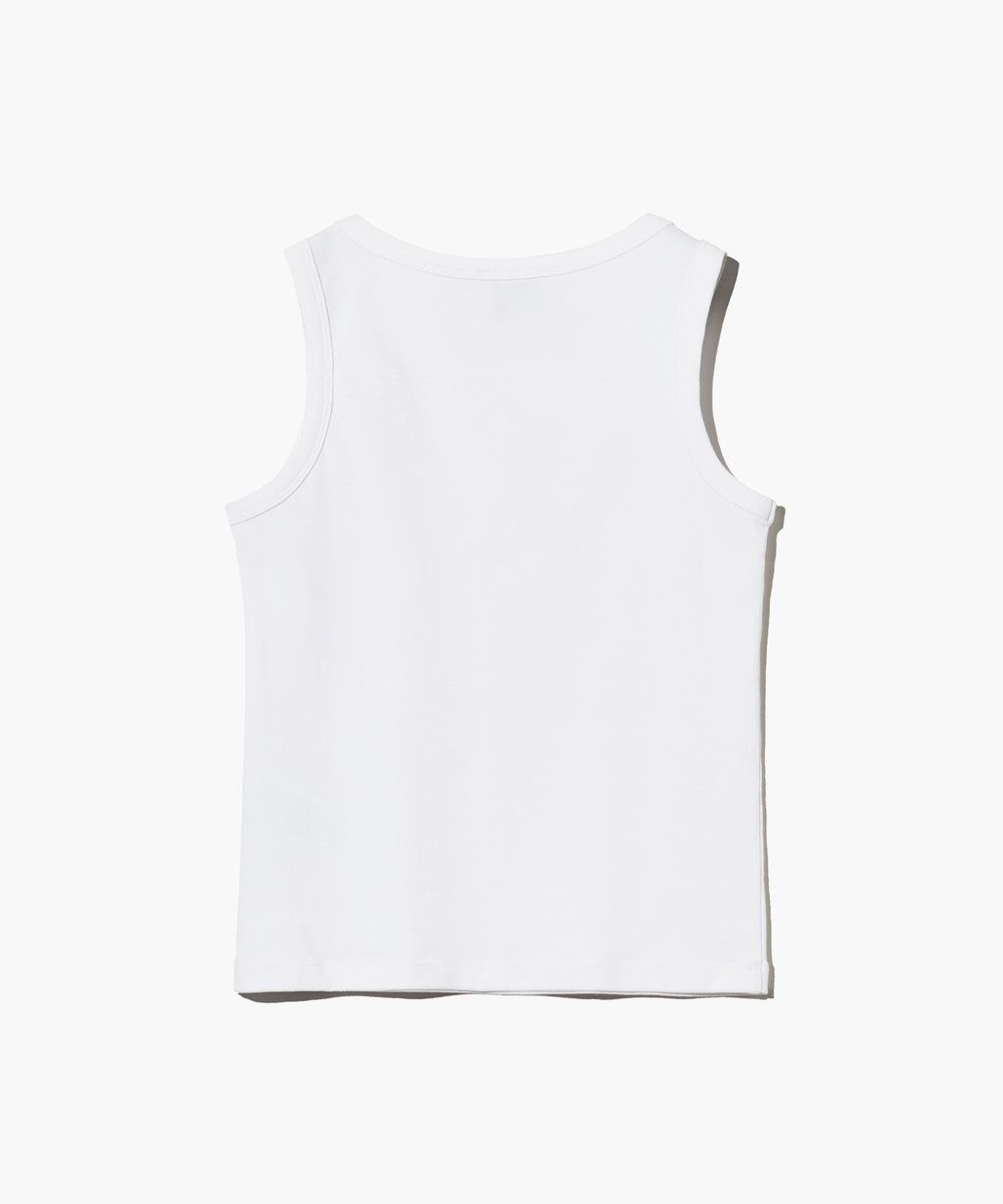 Marithe & Francois Girbaud - Basic Sleeveless (White) product image 7 | TRAB K-Fashion Australia