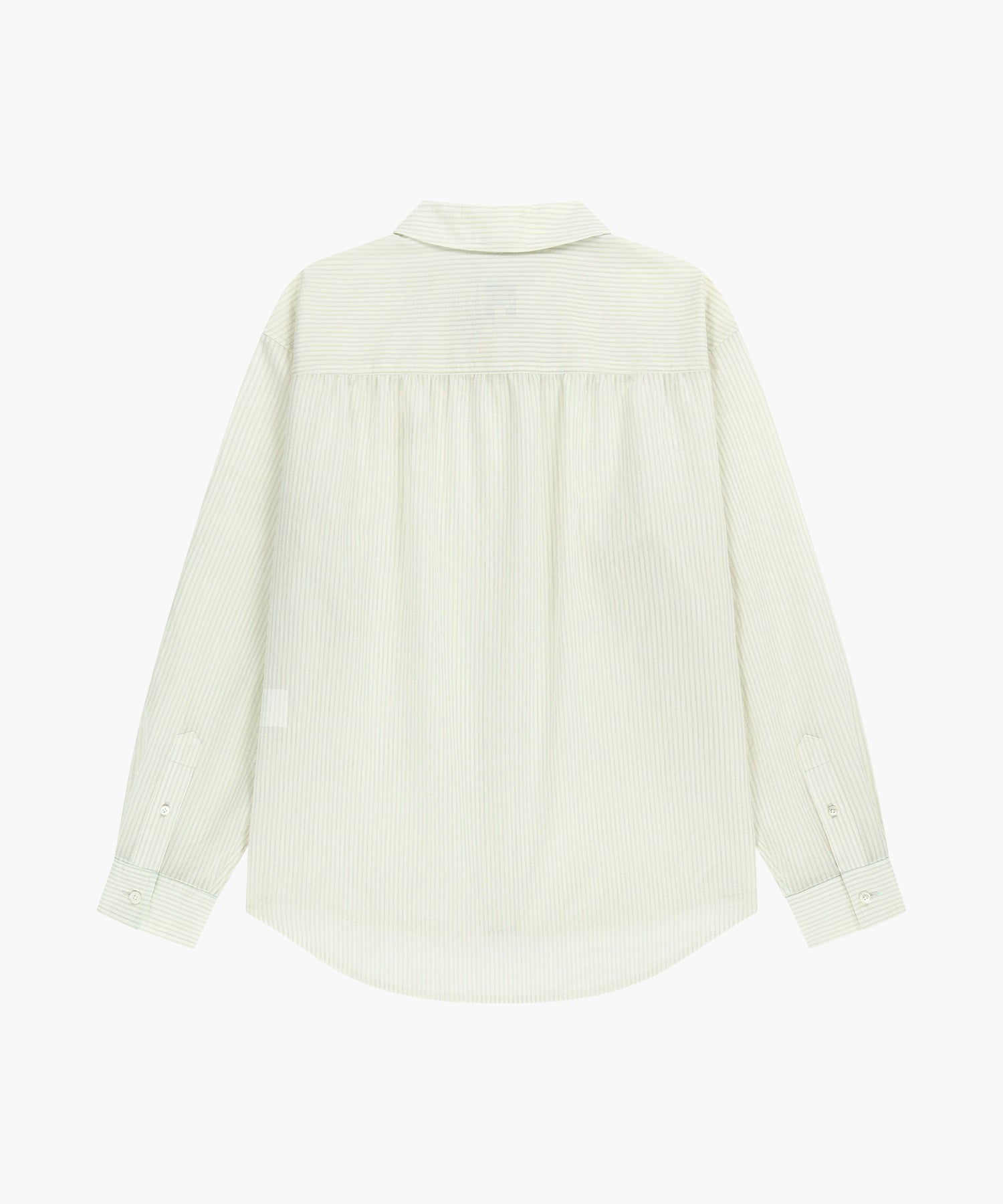 Marithe & Francois Girbaud - Pattern Sheer Shirt (Ivory) product image 11 | TRAB K-Fashion Australia