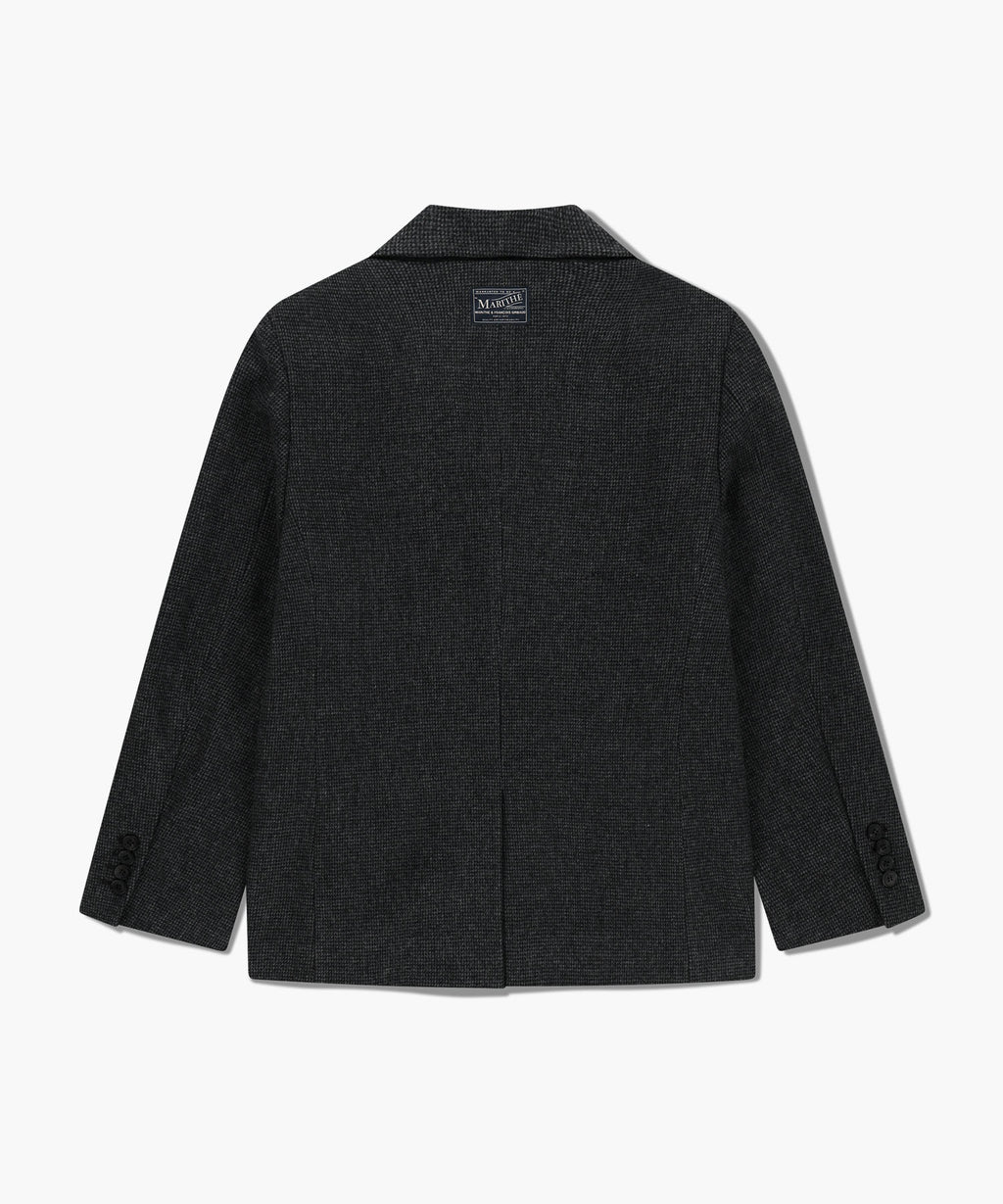 Marithe & Francois Girbaud - Wool Blazer Jacket (Charcoal) product image 10 | TRAB K-Fashion Australia