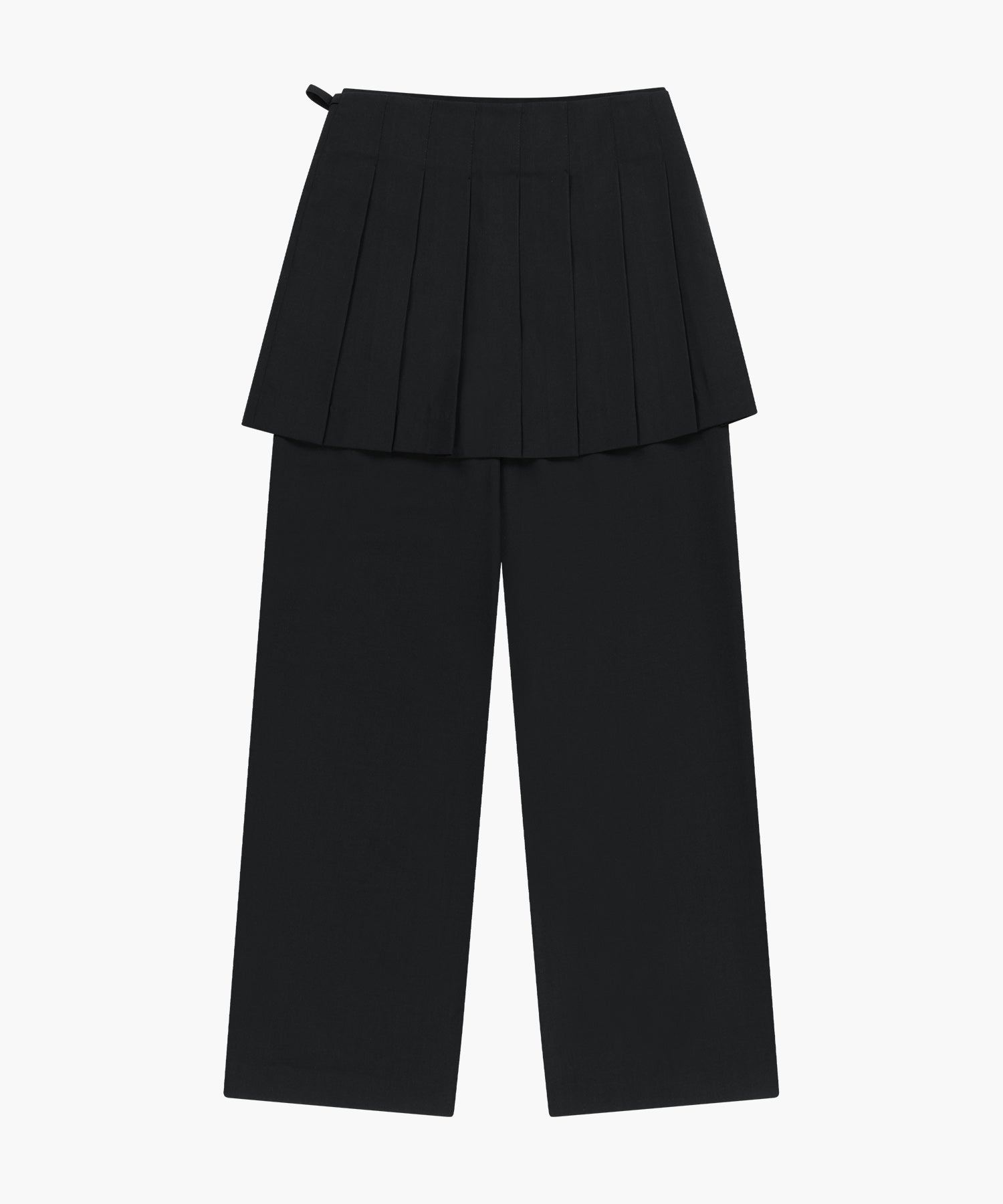 Marithe & Francois Girbaud - Layered Pleats Skirt Pants (Black) product image 7 | TRAB K-Fashion Australia