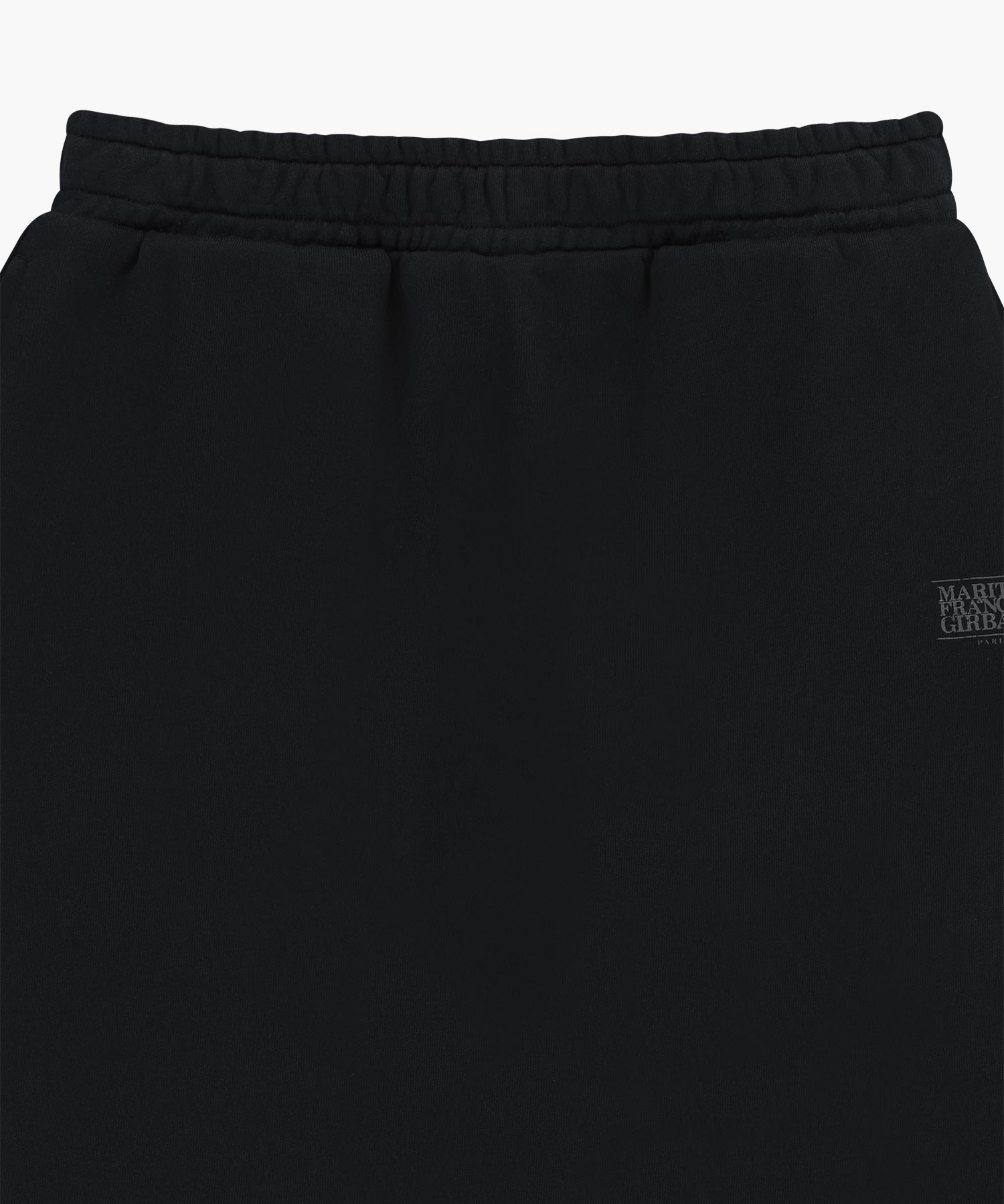 Marithe & Francois Girbaud - Vintage Classic Logo Sweat Mini Skirt (Black) product image 10 | TRAB K-Fashion Australia