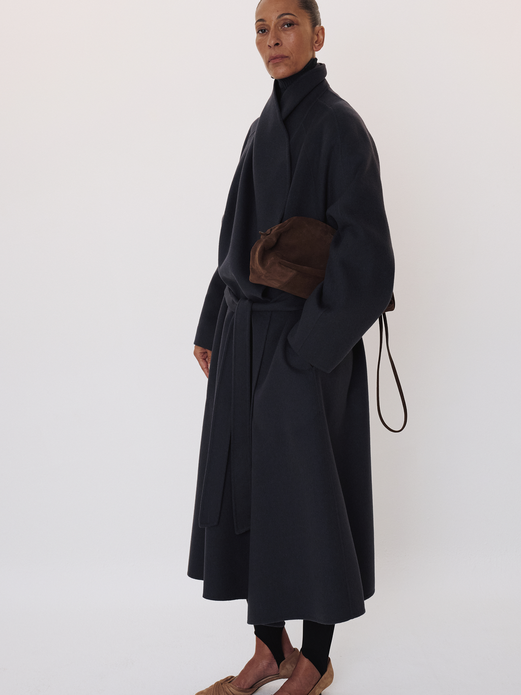 Recto - Handmade Robe Coat (Charcoal Grey) product image 1 | TRAB K-Fashion Australia