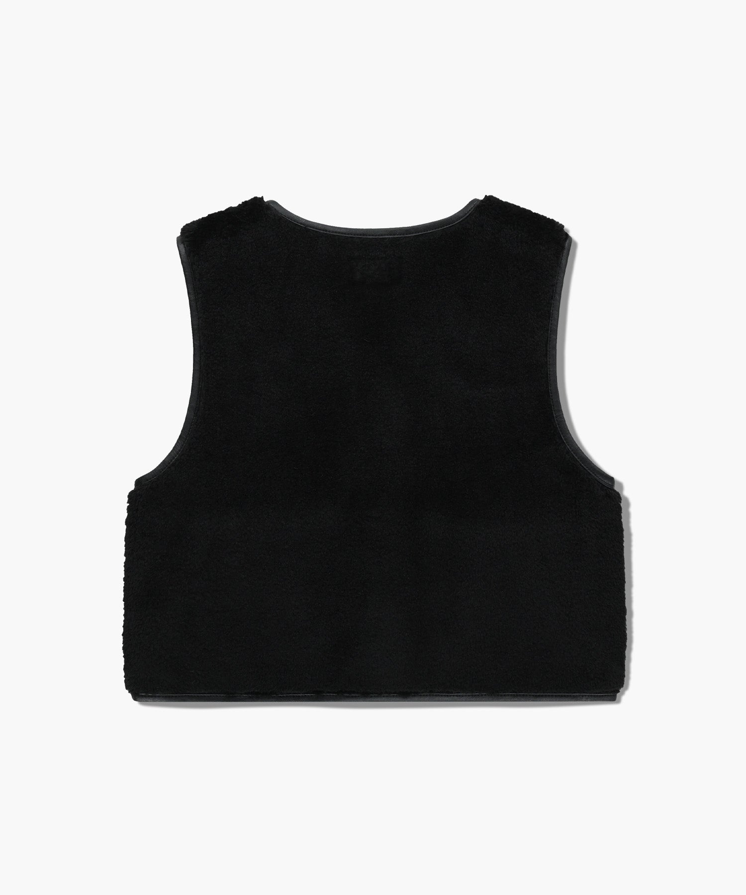 Marithe & Francois Girbaud - Faux Leather Mustang Crop Vest (Black) product image 7 | TRAB K-Fashion Australia
