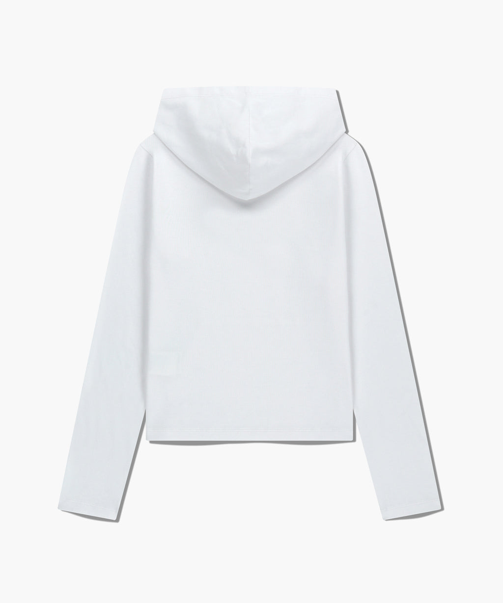 Marithe & Francois Girbaud - Basic Hoodie Long Sleeve (White) product image 7 | TRAB K-Fashion Australia