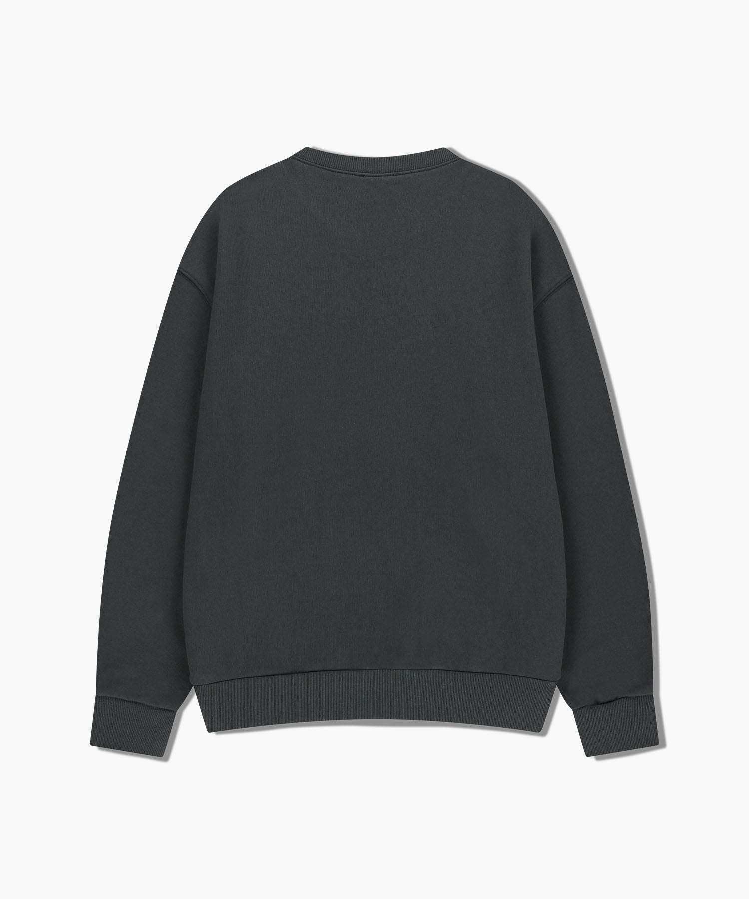 Marithe & Francois Girbaud - Winery Applique Logo Over Fit Sweatshirt (Charcoal) product image 7 | TRAB K-Fashion Australia