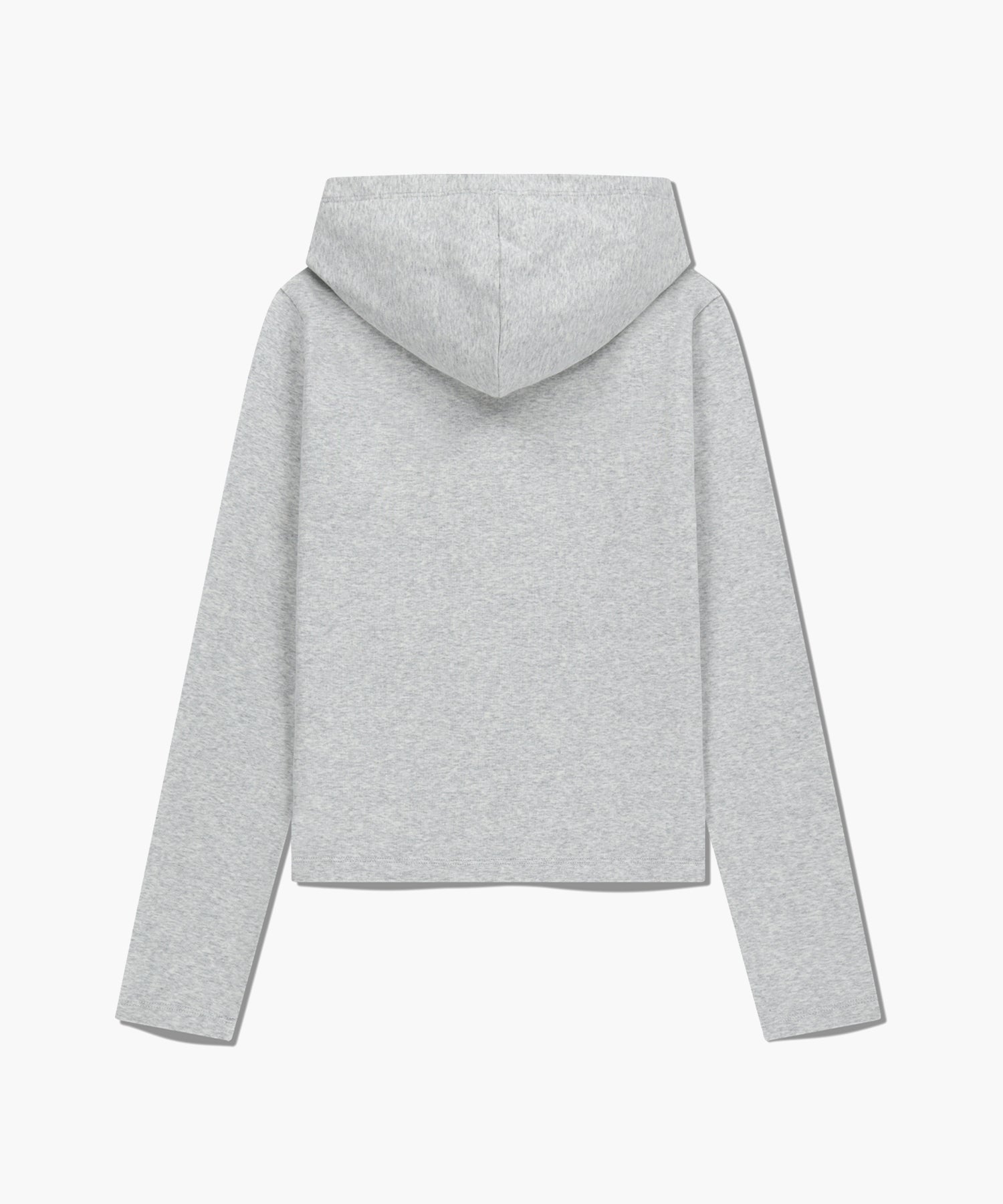 Marithe & Francois Girbaud - Basic Hoodie Long Sleeve (Light Heather Gray) product image 7 | TRAB K-Fashion Australia