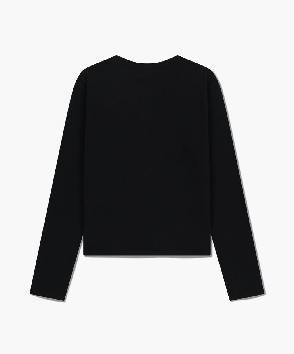 Marithe & Francois Girbaud - Basic Long Sleeve (Black) product image 7 | TRAB K-Fashion Australia