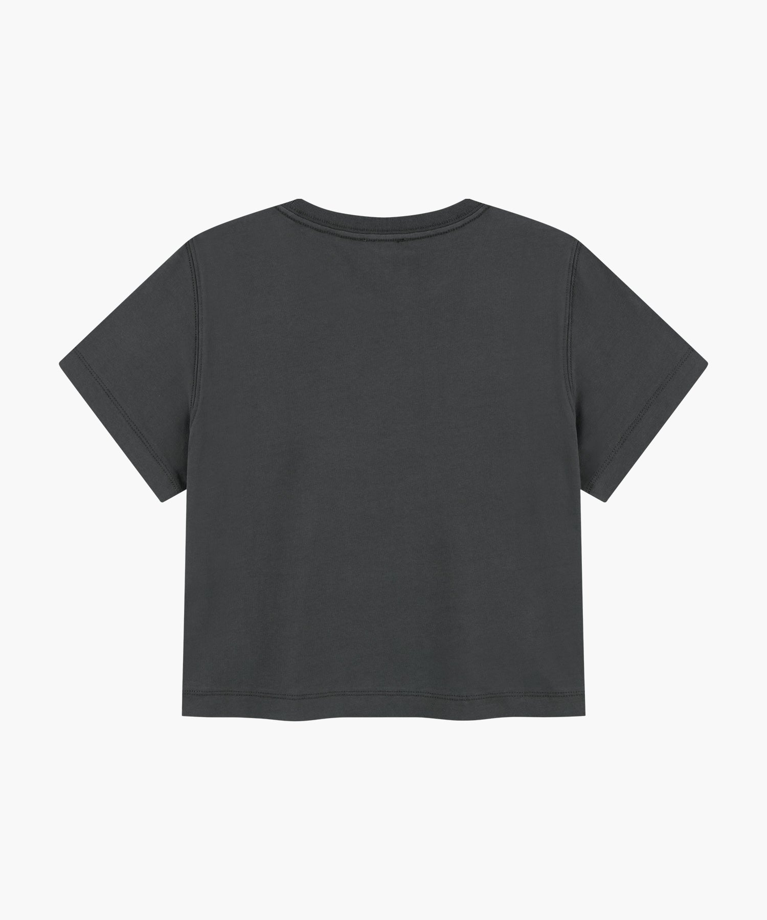 Marithe & Francois Girbaud - Classic Logo Crop Tee (Charcoal) product image 7 | TRAB K-Fashion Australia