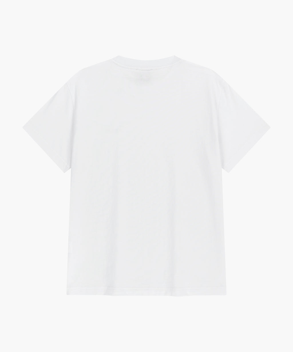 Marithe & Francois Girbaud - Small Regular Logo Tee (White) product image 7 | TRAB K-Fashion Australia