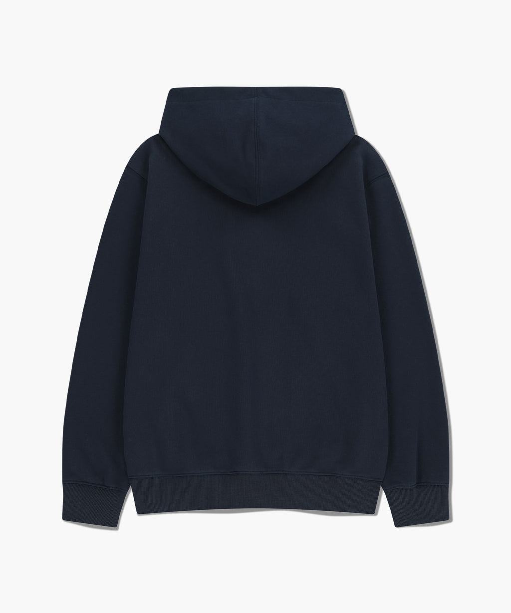 Marithe & Francois Girbaud - Crown Crest Symbol Hoodie (brushed) (Navy) product image 7 | TRAB K-Fashion Australia