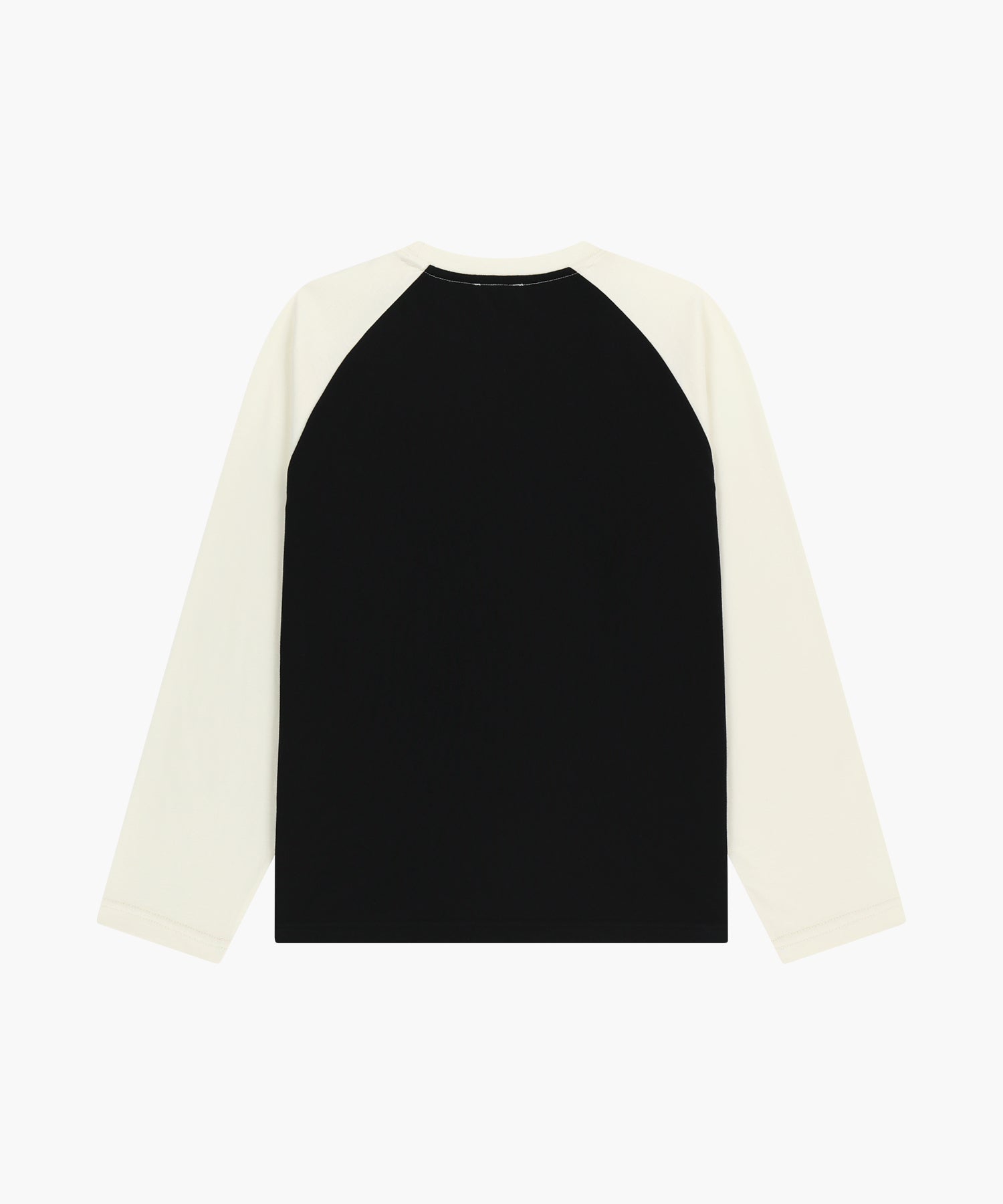 Marithe & Francois Girbaud - Sleeve Contrast Long Sleeve Tee (Ivory) product image 7 | TRAB K-Fashion Australia