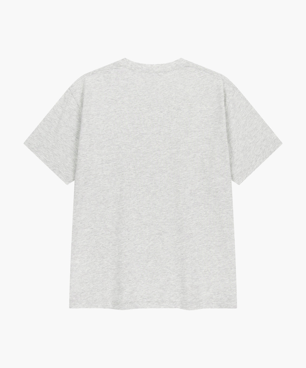 Marithe & Francois Girbaud - Marine Drawing Doodle Graphic Tee (Light Heather Gray) product image 7 | TRAB K-Fashion Australia