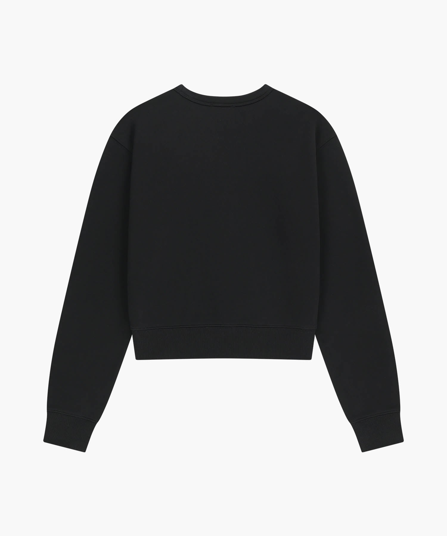 Marithe & Francois Girbaud - Basic Crop Sweatshirt (Black) product image 7 | TRAB K-Fashion Australia