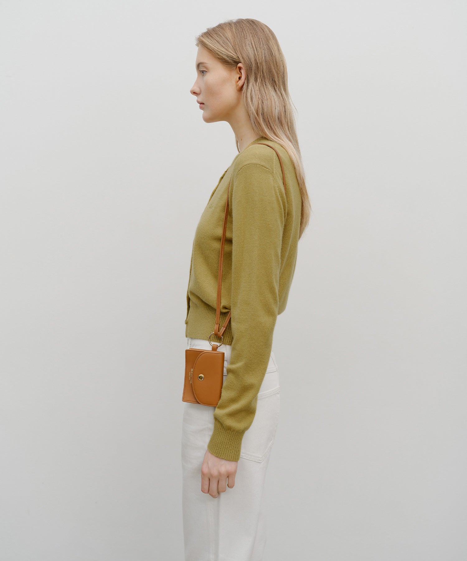 Marithe & Francois Girbaud - Regular Logo Keyring Wallet (Camel) product image 7 | TRAB K-Fashion Australia