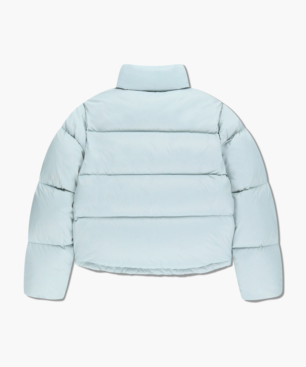 Marithe & Francois Girbaud - Basic Crop Down Jacket (Mint Gray) product image 7 | TRAB K-Fashion Australia