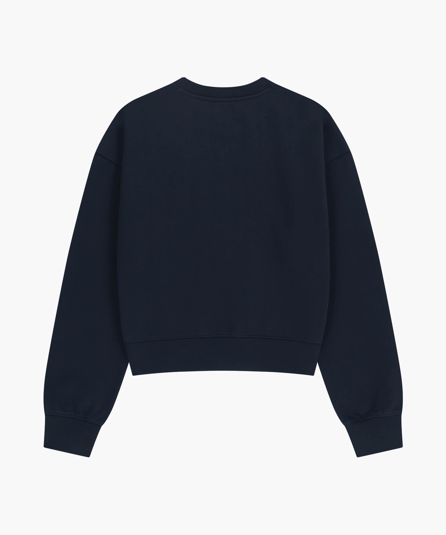 Marithe & Francois Girbaud - Classic Logo Crop Sweatshirt (Navy) product image 7 | TRAB K-Fashion Australia