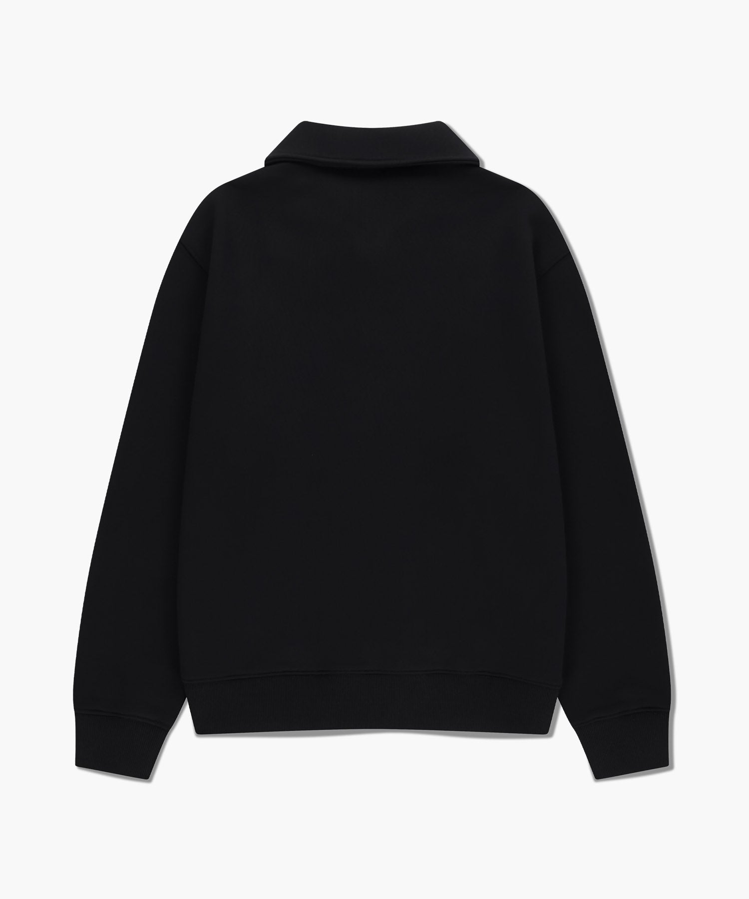Marithe & Francois Girbaud - Classic Logo Half Zipup Sweatshirt (Black) product image 7 | TRAB K-Fashion Australia