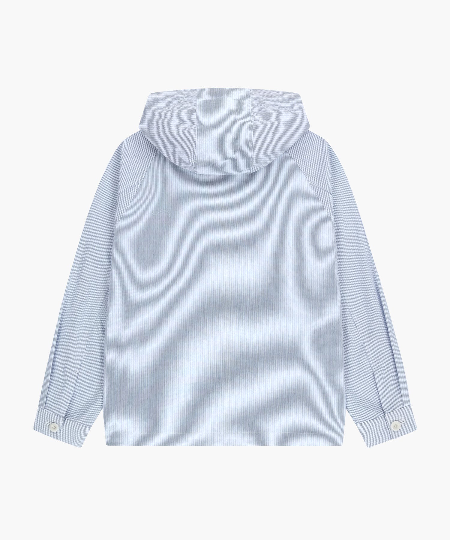 Marithe & Francois Girbaud - Classic Logo Hooded Pattern Jacket (Stripe) product image 10 | TRAB K-Fashion Australia