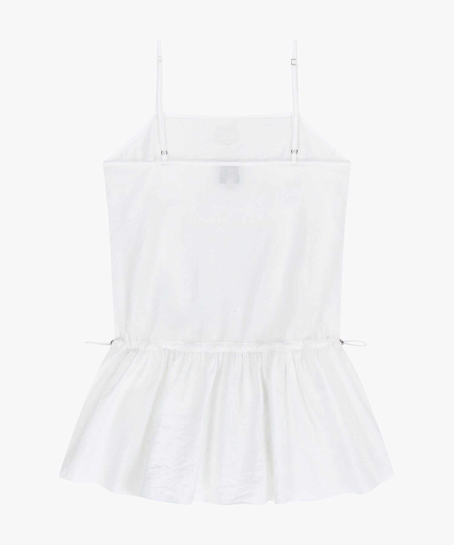 Marithe & Francois Girbaud - Shirring Sleeveless Dress (White) product image 7 | TRAB K-Fashion Australia