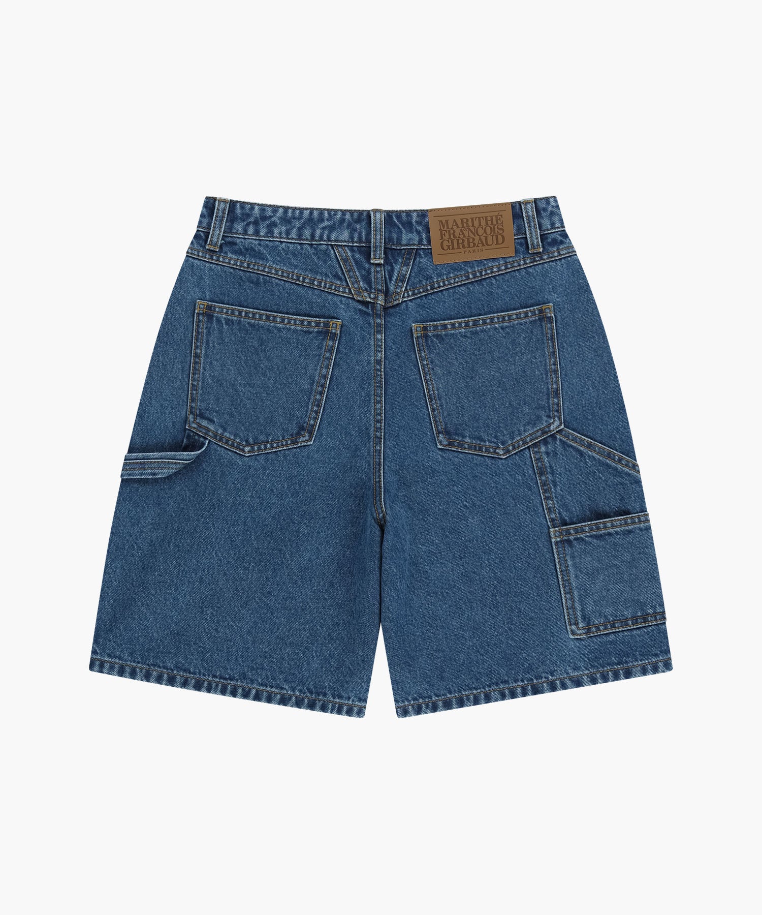 Marithe & Francois Girbaud - Carpenter Denim Shorts (Blue) product image 7 | TRAB K-Fashion Australia