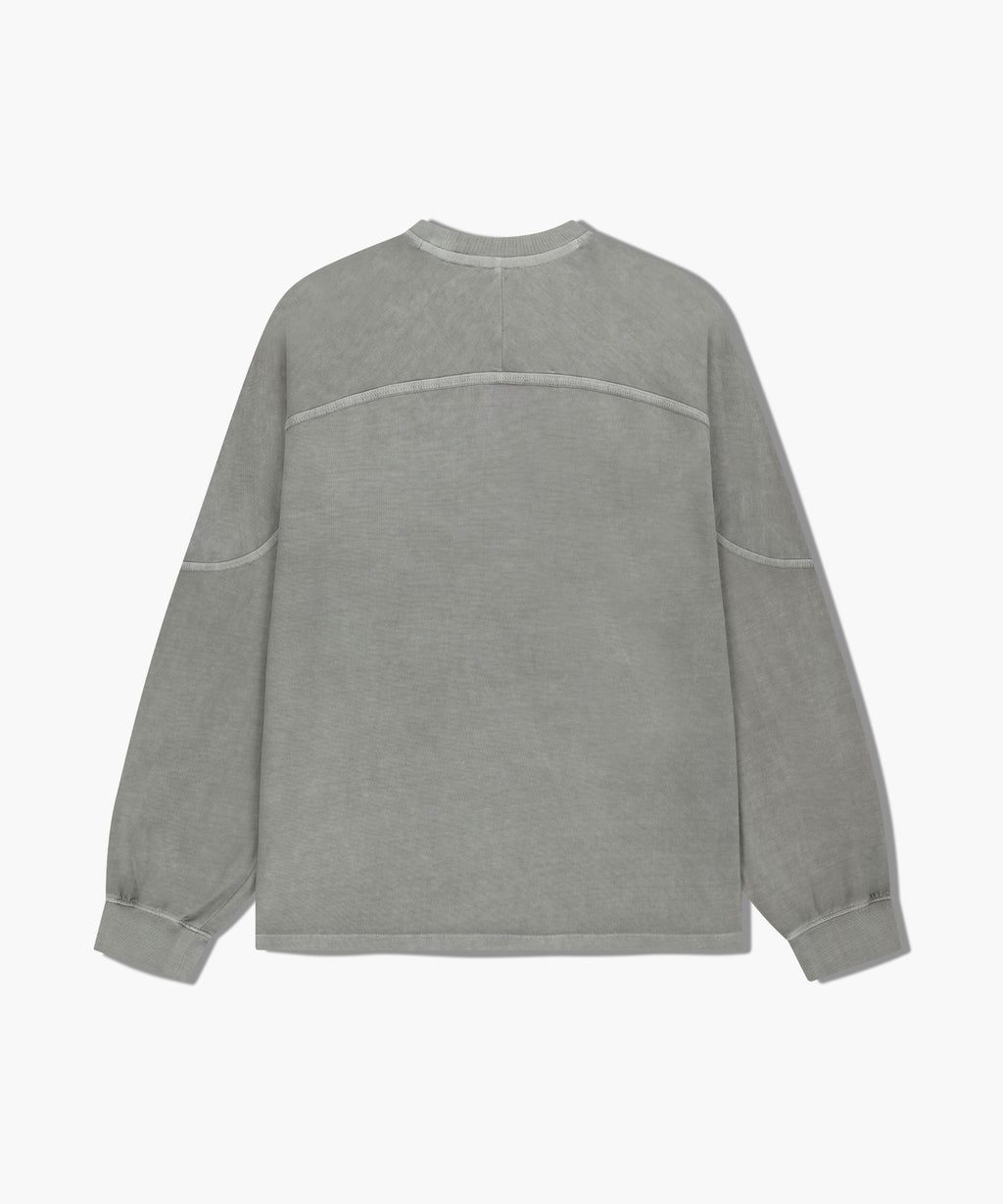 Marithe & Francois Girbaud - Incision Dyeing Long Sleeve (Gray) product image 7 | TRAB K-Fashion Australia