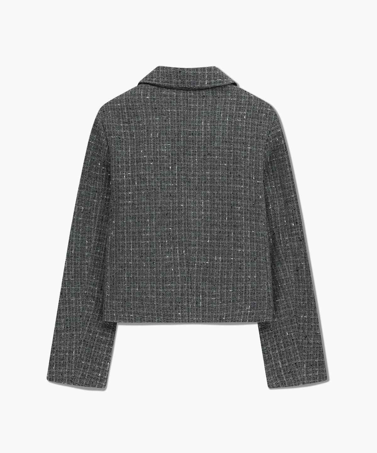 Marithe & Francois Girbaud - Collar Tweed Jacket (Gray) product image 7 | TRAB K-Fashion Australia