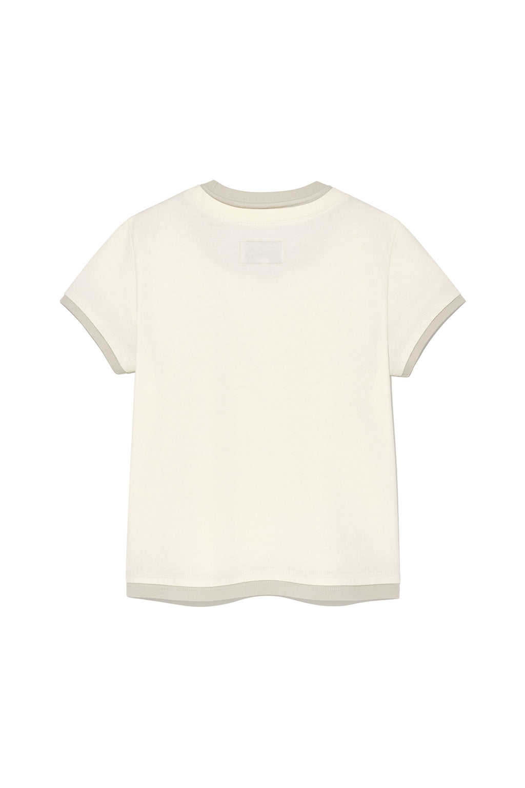 Matin Kim - Color Point Layered Top (Ivory) product image 2 | TRAB K-Fashion Australia