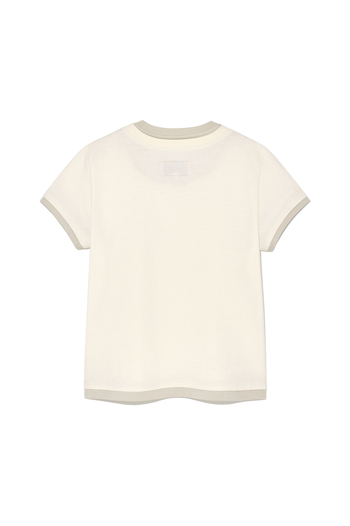 Matin Kim - Color Point Layered Top (Ivory) product image 2 | TRAB K-Fashion Australia