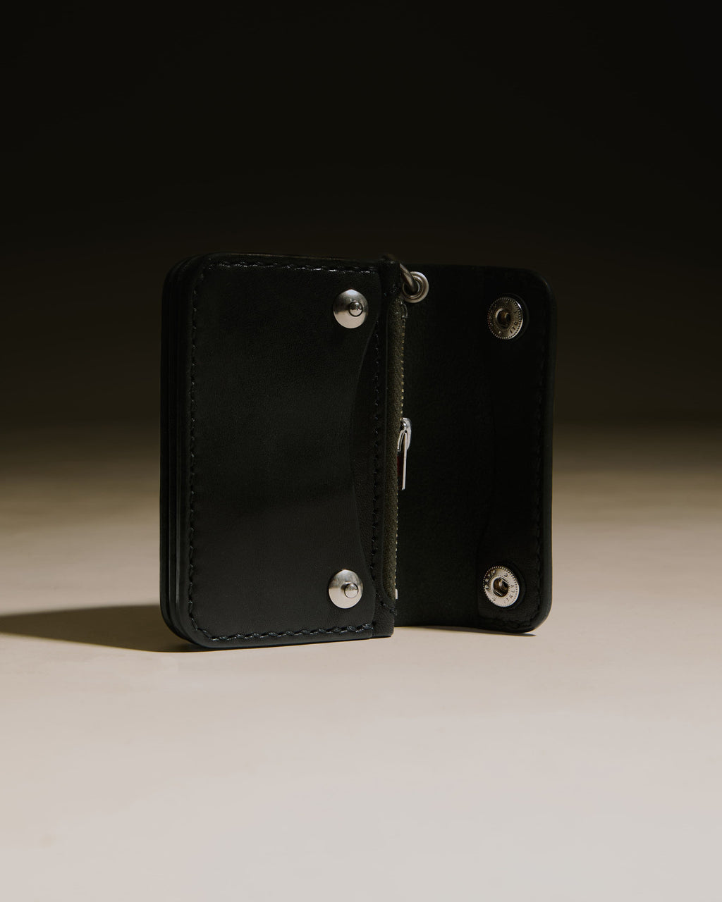Eastlogue - Q's Mini Trucker Wallet El Concho Ver. (Black) product image 2 | TRAB K-Fashion Australia