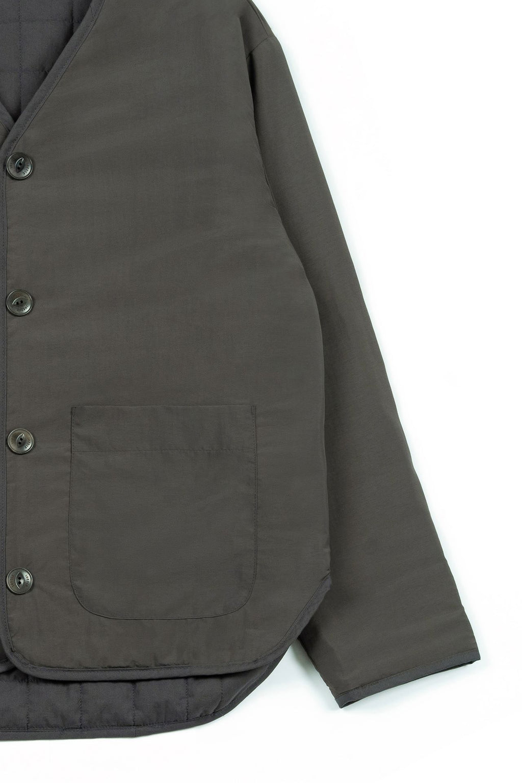 Ioedle - Welcome Gate Quilted Jacket (Charcoal) product image 10 | TRAB K-Fashion Australia