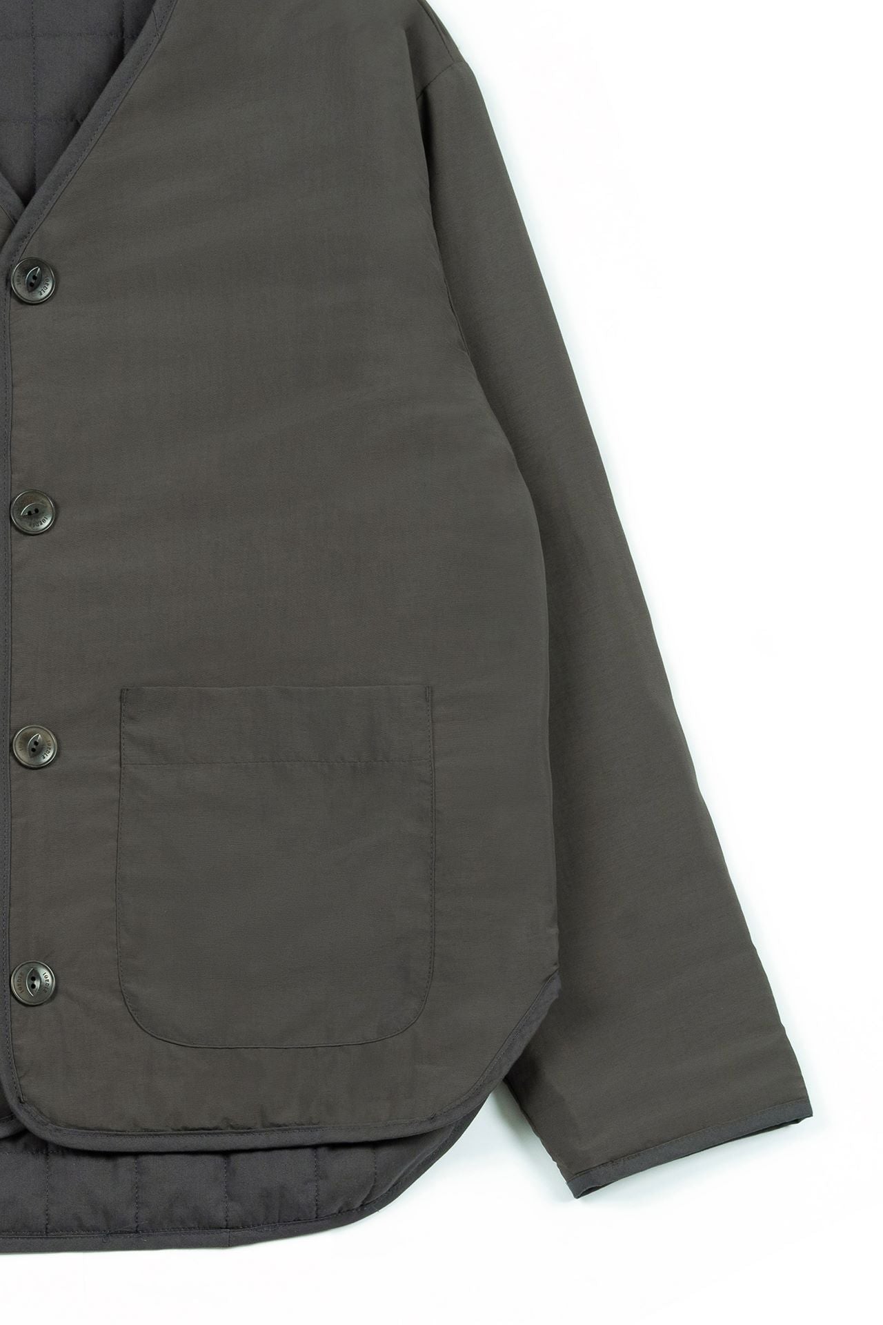 Ioedle - Welcome Gate Quilted Jacket (Charcoal) product image 10 | TRAB K-Fashion Australia