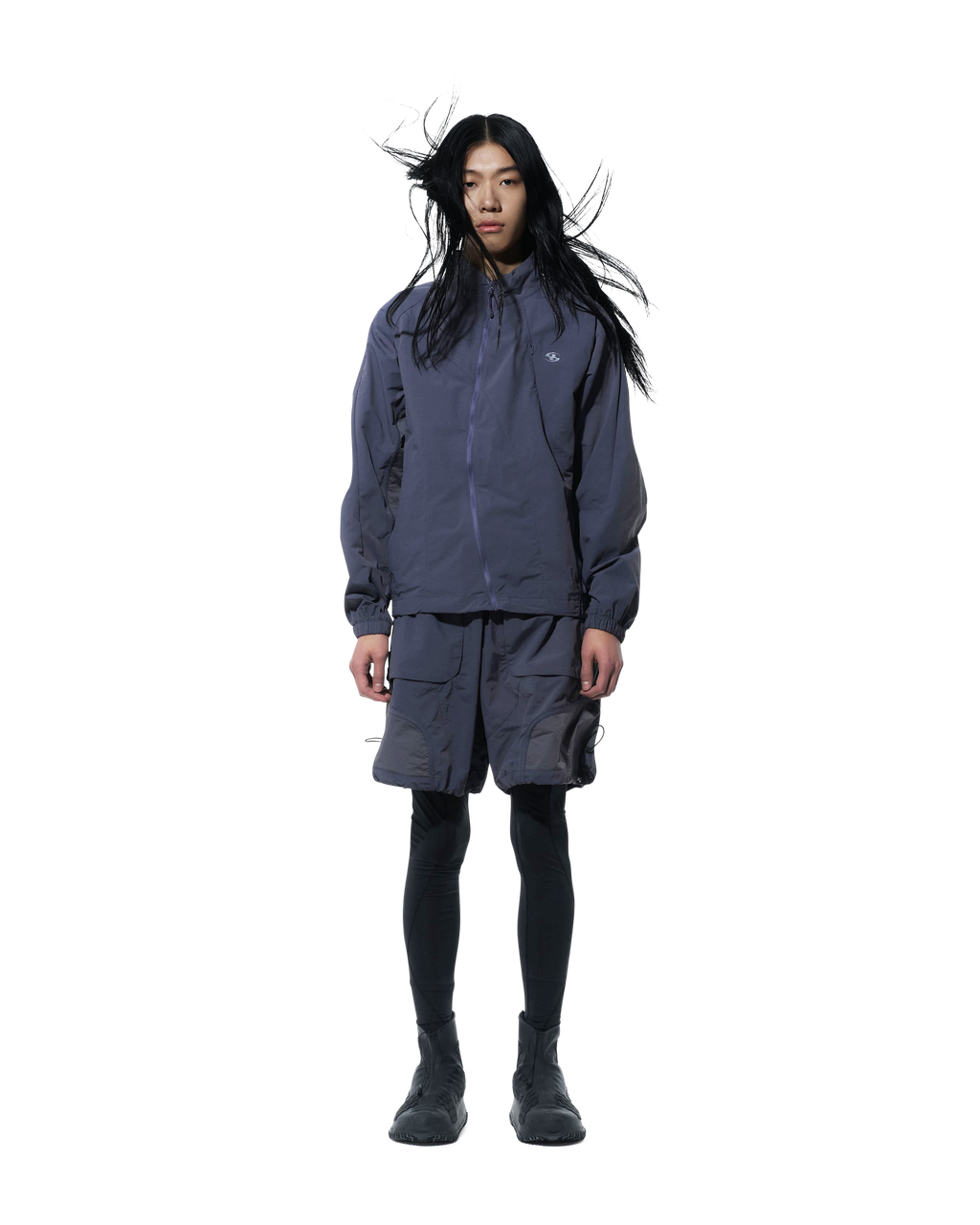 San San Gear - Nylon Shorts (Purple) product image 1 | TRAB K-Fashion Australia