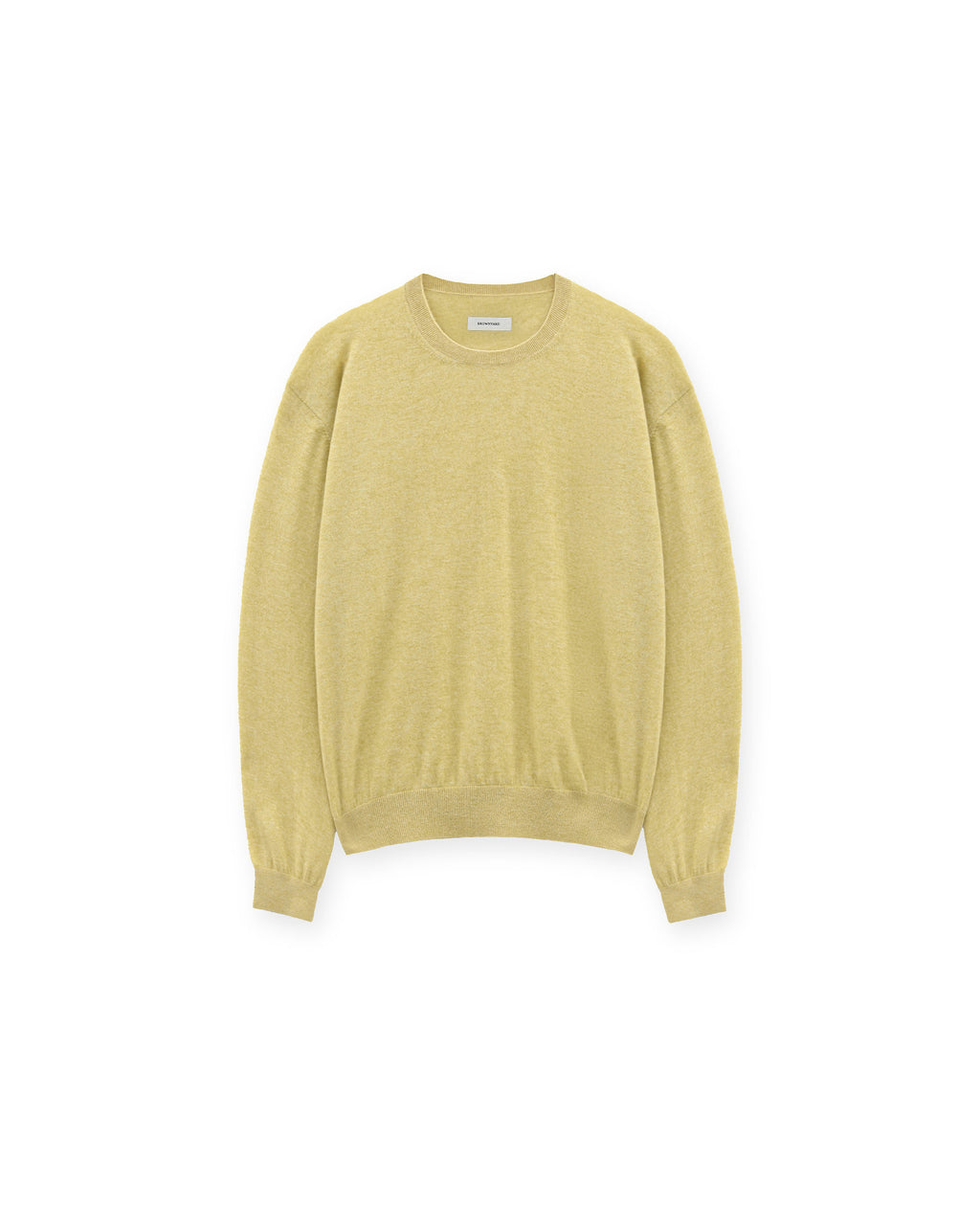 Brownyard - Super Light Cashmere Sweater (Light Yellow) product image 4 | TRAB K-Fashion Australia