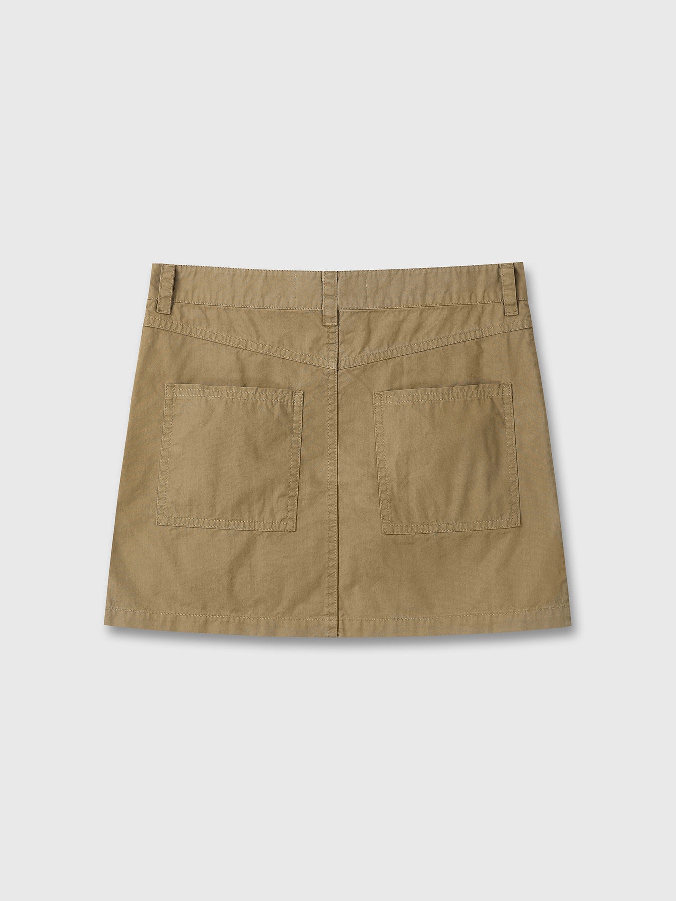 Tonywack - Garment Dyed Pocket Skirt (Faded Beige) product image 6 | TRAB K-Fashion Australia
