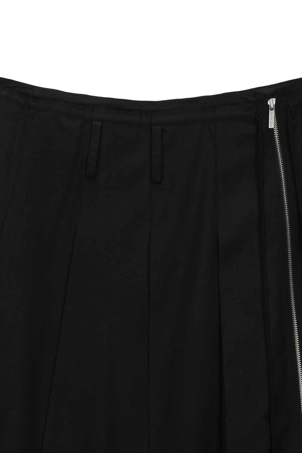 Matin Kim - String Point Layered Pleats Skirt (Black) product image 3 | TRAB K-Fashion Australia