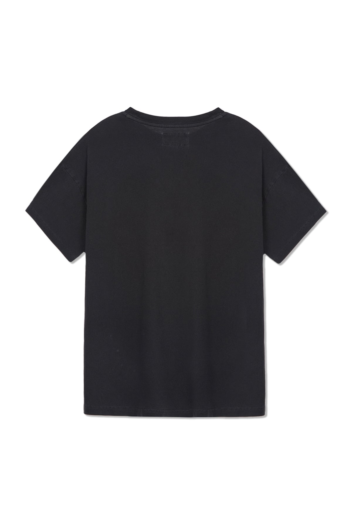 Matin Kim - Matin Lny 26 Pigment Logo Top (Charcoal) product image 2 | TRAB K-Fashion Australia