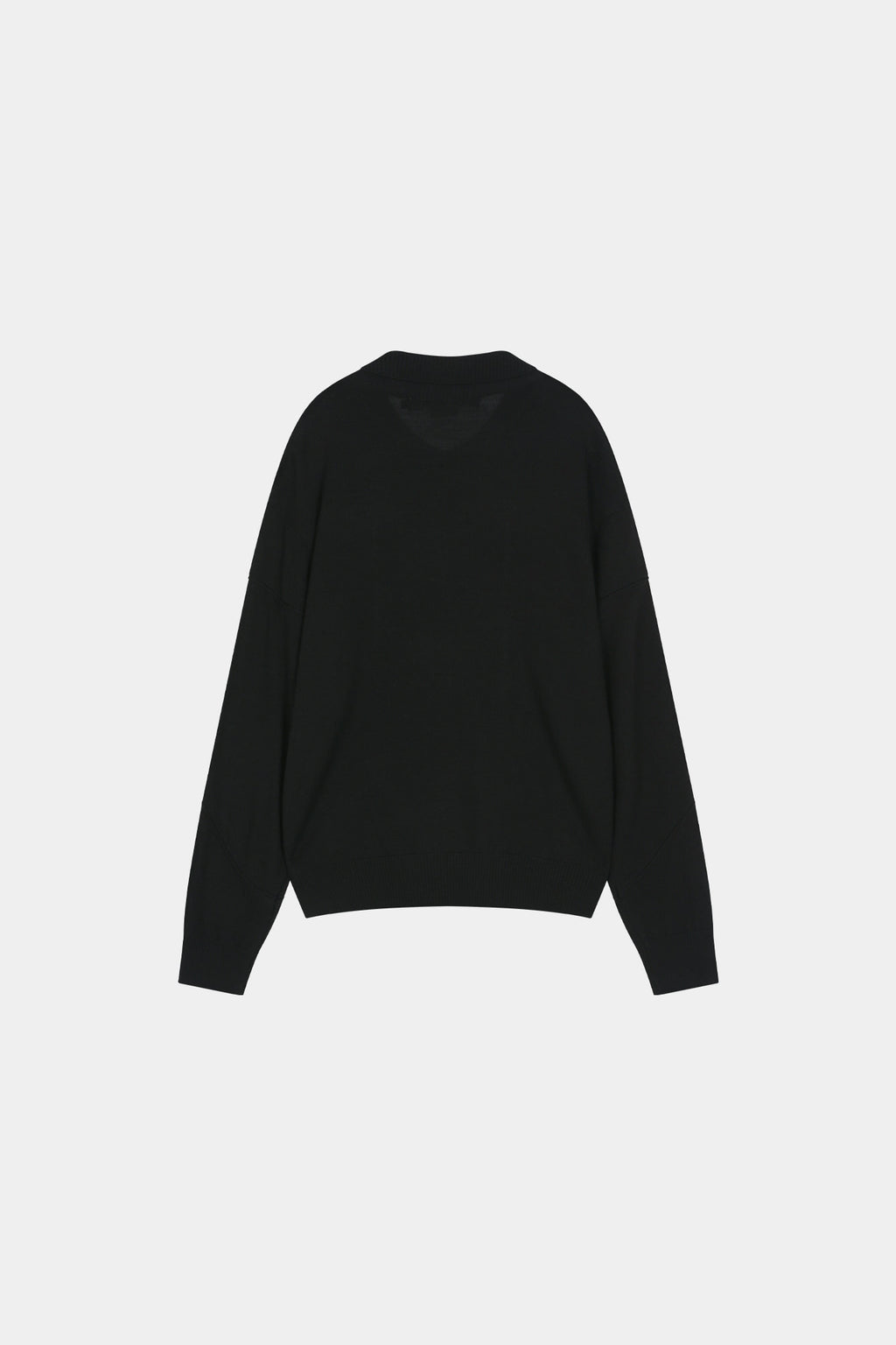Andersson Bell - Big Pocket Polo Sweater (black) (Black) product image 8 | TRAB K-Fashion Australia