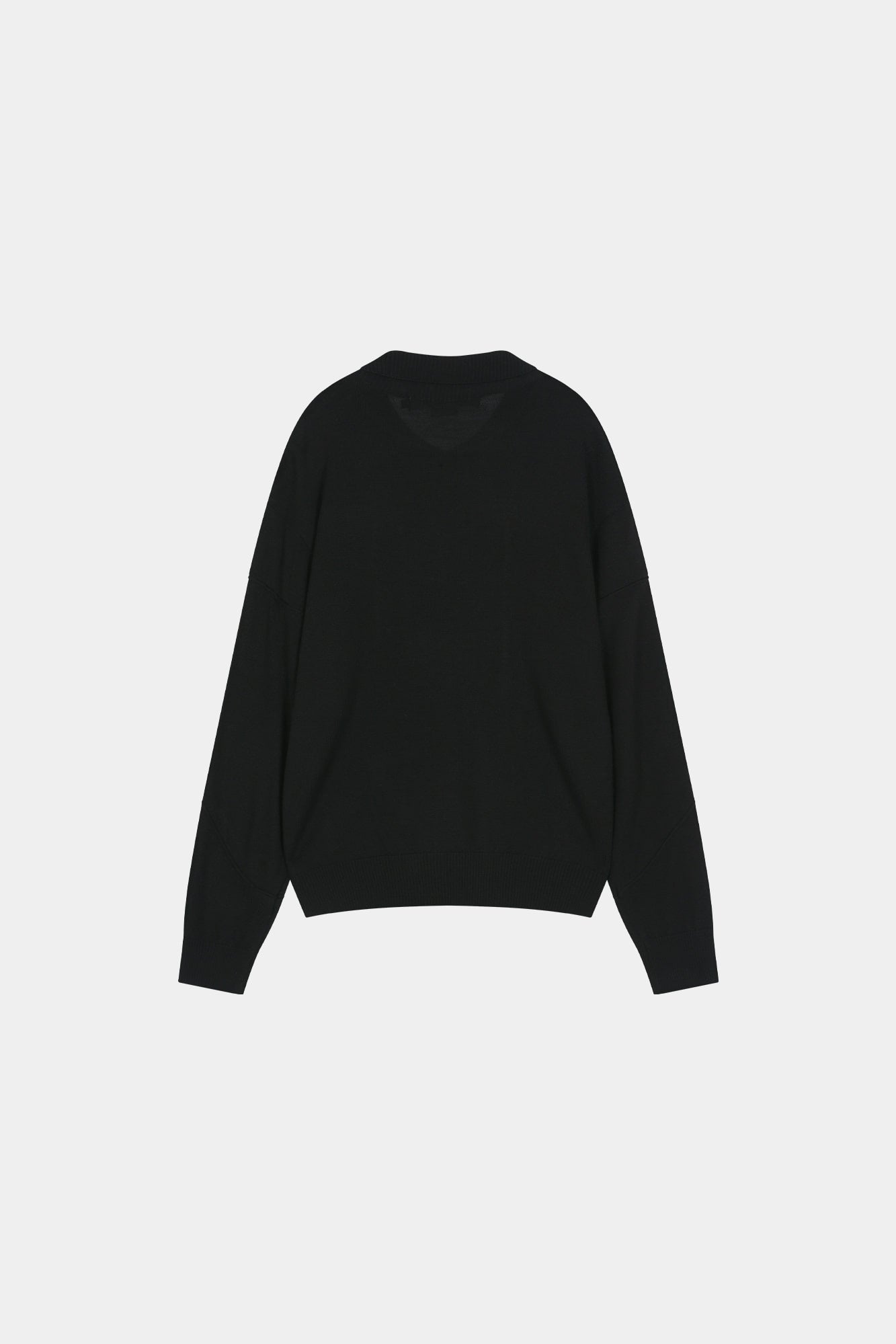 Andersson Bell - Big Pocket Polo Sweater (black) (Black) product image 8 | TRAB K-Fashion Australia