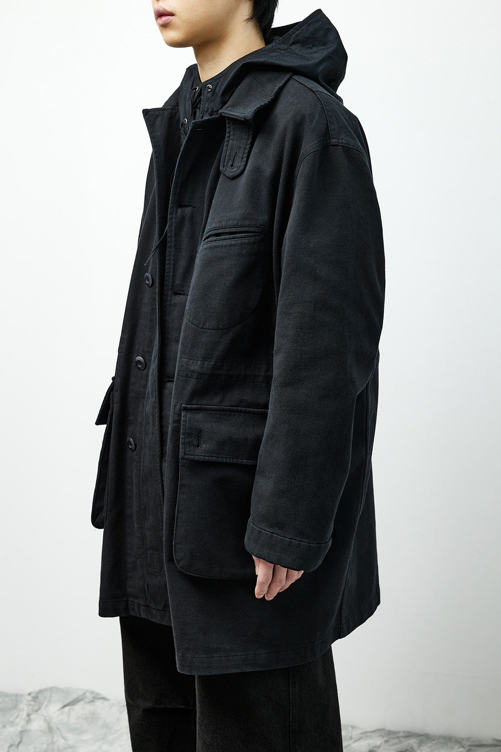 Hatchingroom - Mil Coat (Black) product image 17 | TRAB K-Fashion Australia