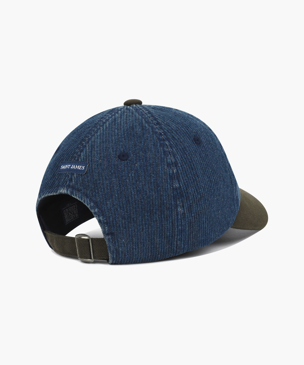 Marithe & Francois Girbaud - Marithe X Saint James Ball Cap (Indigo) product image 2 | TRAB K-Fashion Australia