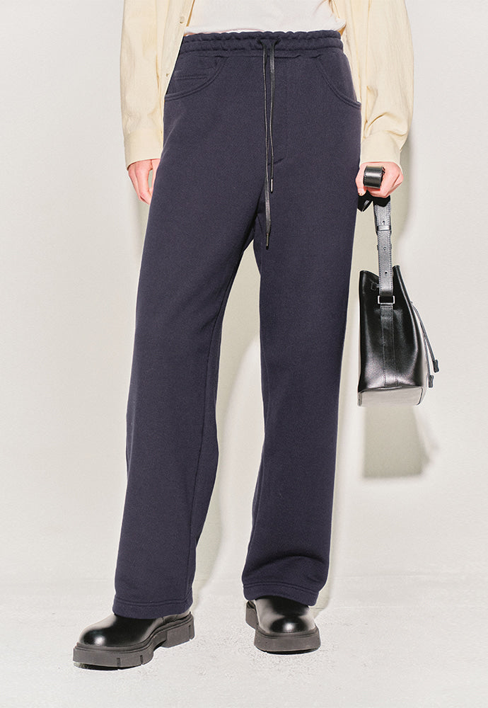 Tonywack - Smooth Brushed-Jersey 4-Pocket Lounge Pants (Deep Navy) product image 7 | TRAB K-Fashion Australia
