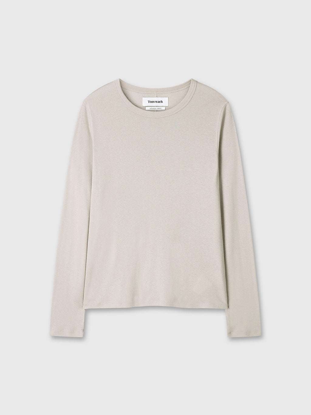 Tonywack - Cotton Cashmere Essential Top (Arctic Grey) product image 8 | TRAB K-Fashion Australia