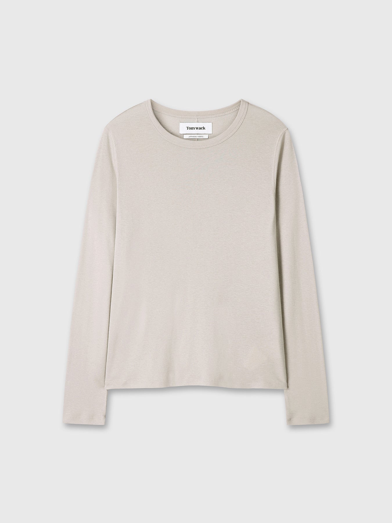 Tonywack - Cotton Cashmere Essential Top (Arctic Grey) product image 8 | TRAB K-Fashion Australia